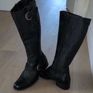 boc Black Heeled Boots
